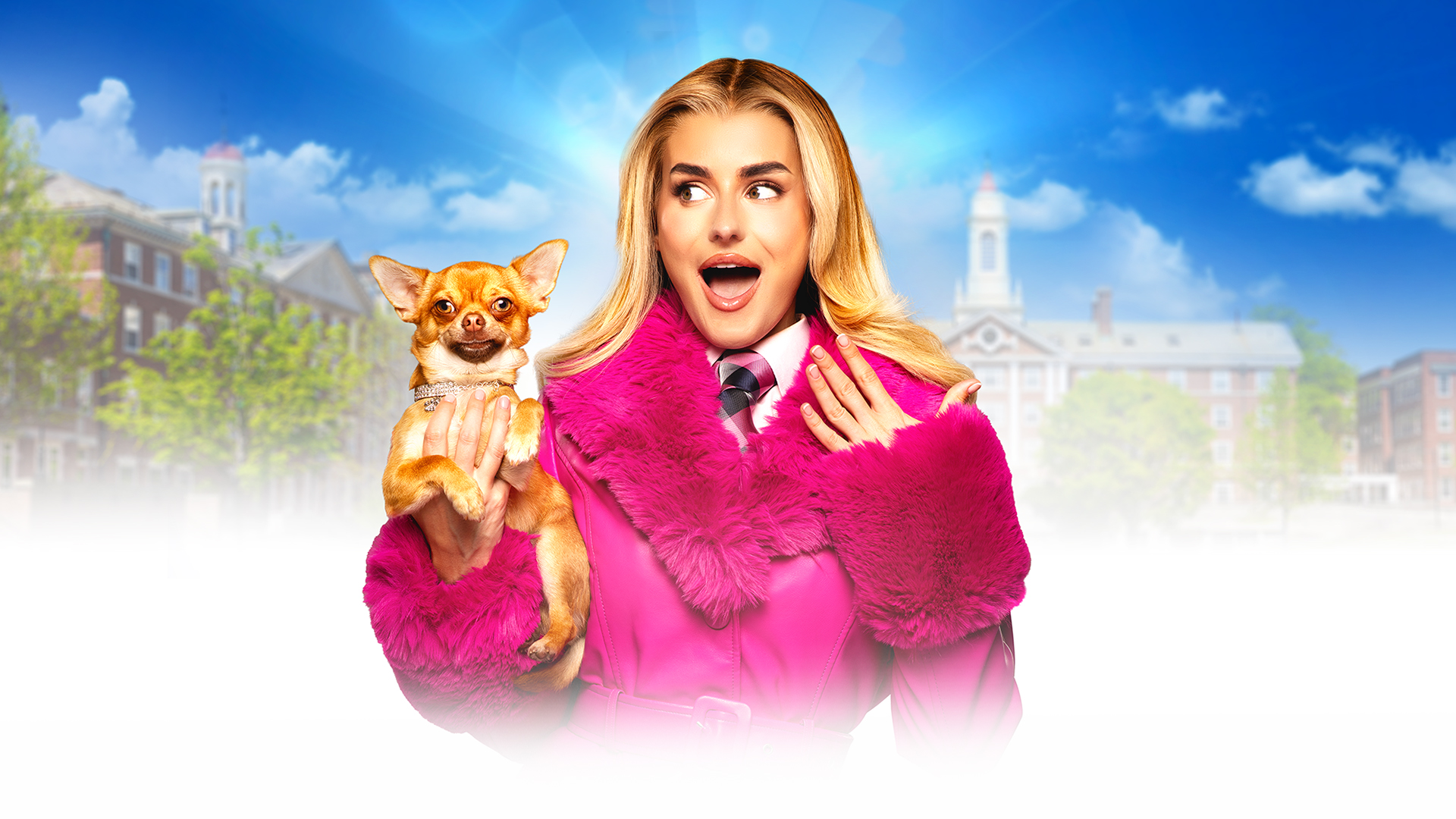 Amber Davies is Elle Woods in brand-new UK tour of Legally Blonde the Musical