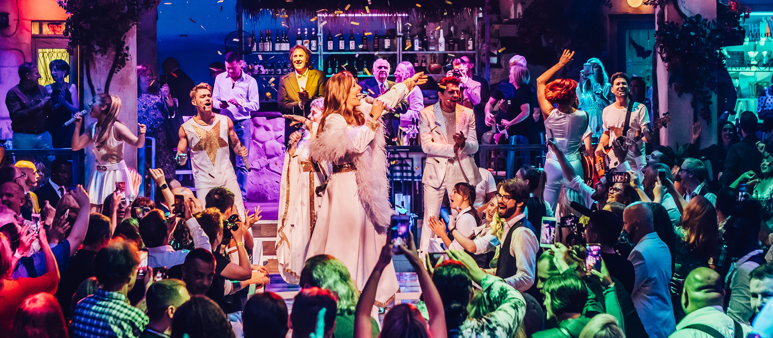 MAMMA MIA! THE PARTY Officially reopened at the O2 London