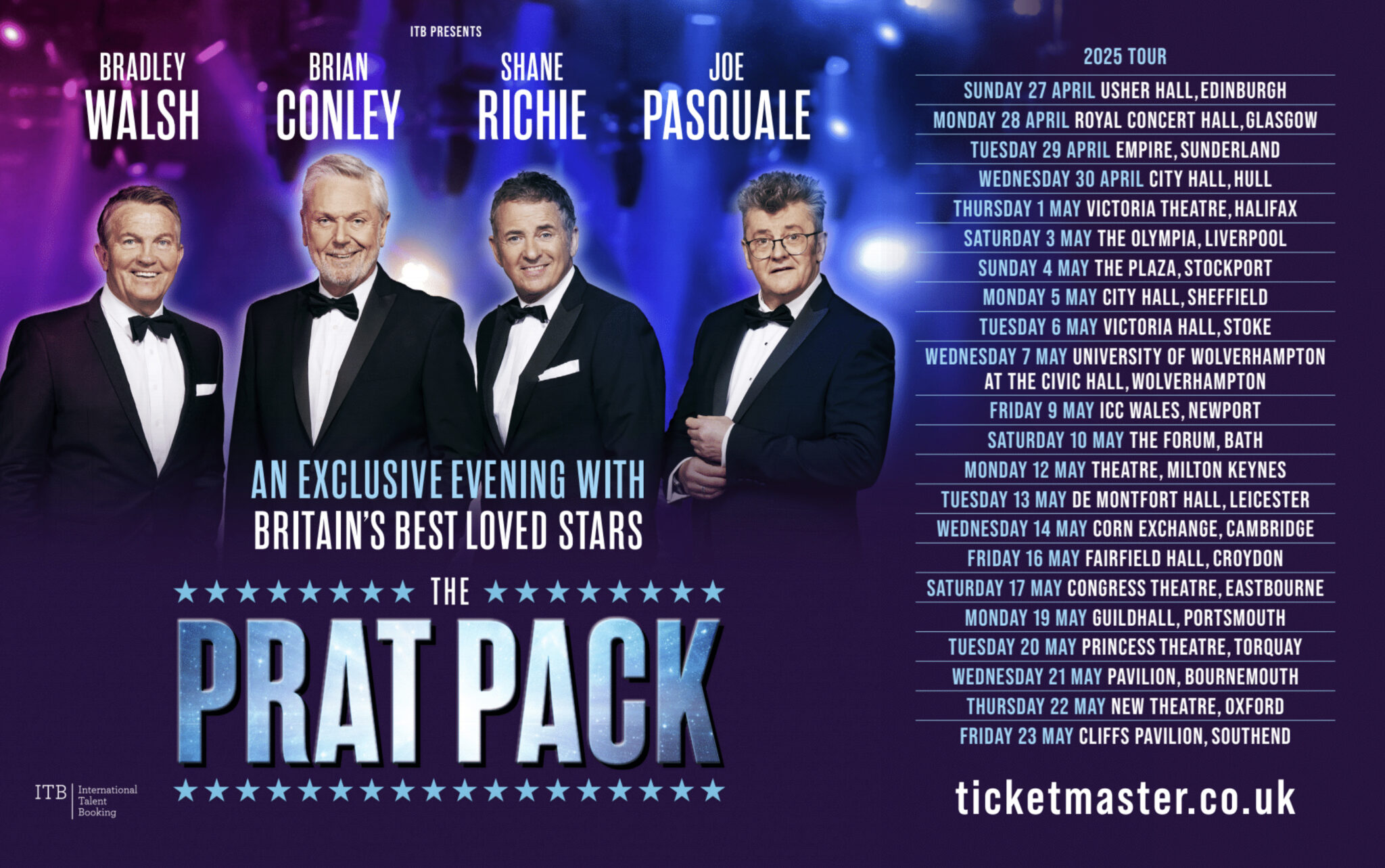 "The Prat Pack" Announce 2025 Tour - Matinee Musicals