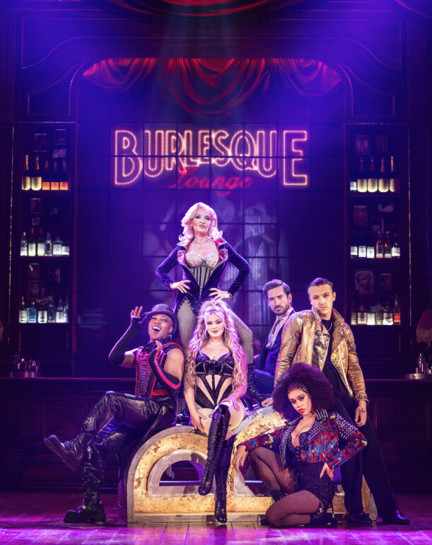 Todrick Hall, Orfeh, Jess Folley, George Maguire, Paul Jacob French, Asha Parker-Wallace, Burlesque_Pamela Raith Photography
